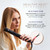 Sutra Professional IR2 Flat Iron, 1" - Ionic Infrared Hair Straightener with Adjustable Temperature, Auto Shut-Off & Swivel Cord - Straight Iron for Straightening Hair - Rose Gold Titanium Plate