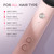 TYMO Ring Hair Straightener Brush, 2-in-1 Straightening Brush & Hot Comb