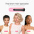 TYMO Cordless Mini Flat Iron, 0.65" Pencil Curling Iron for Short Hair
