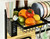 Over the Sink Dish Drying Rack Adjustable 2-Tier Stainless Steel Drainer Shelf for Kitchen Storage Space Saver