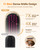Zecoub Hair Straightener Brush, 1 Billion Ionic, Upgraded Dual Voltage
