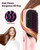 Bopcal Cordless Hair Straightener Brush, 10000mAh Travel Styling Comb
