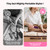 Bopcal Cordless Hair Straightener Brush, 10000mAh Travel Styling Comb