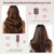8-in-1 Hair Styler & Hair Dryer Brush Set, Dual Voltage Ionic Blow Dryer with Wrap Curlers & Hair Straightener, Fast Drying Volumizing Curling Straightening, No Heat Damage, Gifts for Women