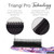 CALISTA Triangl Pro Detailer Brush, Straighten & De-Frizz (Rose Gold)