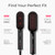 TYMO Hair Straightener Brush - Ionic Plus Straightening Brush for Women