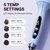 Wavytalk Thermal Brush Blowout Boost 1.5″ Heat Round Brush for Blowout Look