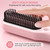 VETTH Hair Straightener Brush,Steam Ionic Straightening Brush for Women