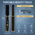 Cordless Hair Straightener Brush, Negative Ionic Hot Comb for Women Travel