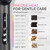 TYMO Ring Plus Hair Straightener Brush, Ionic Straightening Comb, 9 Temps