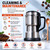 Multifunctional Electric Coffee and Grain Grinder, 304 Stainless Steel Mill