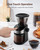 SHARDOR Burr Coffee Bean Grinder, 32 Settings, 40-Second Timer, Black