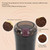 Electric Coffee Grinder 304 Stainless Steel Cutter Coffee Mill Grounder with Safety Lock Lid 150W Portable