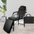 Portable Tattoo Chair, Foldable Spa Facial Bed with Carry Bag, Black