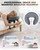 Massage Headrest for Bed, Massage Face Cradle at Home Adjustable 18" Height