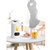 YRJFUT Travel Multi-function Electric Kettle Preserving Pot Glass Boiled Tea Hot Water Bottle Warm