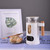 YRJFUT Travel Multi-function Electric Kettle Preserving Pot Glass Boiled Tea Hot Water Bottle Warm