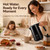 Electric Kettle, 1L Stainless Steel Tea Kettle with 7 Temperature Presets, 1200W Fast Boil Hot Water Boiler