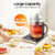 1.8L Electric Glass Kettle Electric Kettles with 18 Smart Menu, BPA-FREE