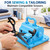 Electric Scissors Sharpener, Knife Sharpener for Sewing and Kitchen Use