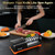 Electric Knife Sharpener 3 Stages, 100% Diamond Abrasives Knife Sharpener