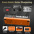 Electric Knife Sharpener 3 Stages, 100% Diamond Abrasives Knife Sharpener