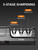 TER Electric Knife Sharpener for Kitchen, 3-Stage Diamond Abrasive, Black