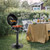 Indoor Outdoor Electric BBQ Grill 1600W with Removable Stand, No Tools