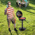 Indoor Outdoor Electric BBQ Grill 1600W with Removable Stand, No Tools
