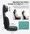 Flekzo Shiatsu Neck & Back Massager for Chair with Heat, Massage Chair Pad