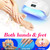 OVLUX 180W UV LED Nail Lamp Professional – Fast Gel Nail Dryer with 57 LEDs, LCD Countdown, Auto Sensor & Low Heat Mode, UV Light for Gel Nails, Salon & Home, Nail Buffer & File Set