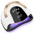 268W UV LED Nail Lamp, LKE Nail Dryer for Gel Polish, 4 Timers UV Nail Lamp Professional Nail Light, 57Pcs Lamp Beads and Automatic Sensor(White)