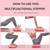 Stepper Mat Yoga Fitness Shaping Fat Reducing Machine Gym Home Aerobic Trainer