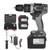 Hammer Drill Electric Screwdriver Home Cordless Electric Drill Driver 21V 6.0A Batteries Max Torque 200N.m 