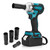 388VF 588N.m Brushless Cordless Electric Impact Wrench W/Li Battery Power Tools 1/4" Screwdriver Driver 