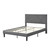 Full /Queen SizeUpholstered Platform Bed Frame with Headboard  Strong Wood Slat Support  Mattress Foundation