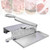 LEWIAO Rib Chopping Knife Manual Bone Cutting Machine Stainless Steel Meat Slicer Steak Lamb Chops Guillotine