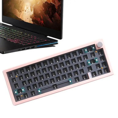 Hot-swappable GMK67 Mechanical Keyboard Kit 3-mod Bluetooth 2.4G ...