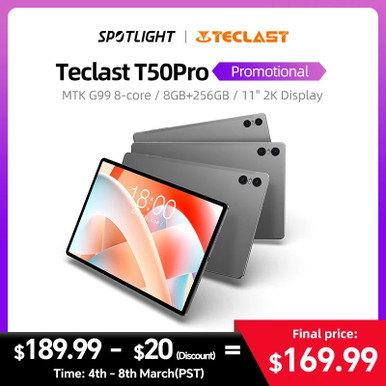 Teclast T50Pro Android 14 Tablet T50 Pro MTK G99 8-core 11