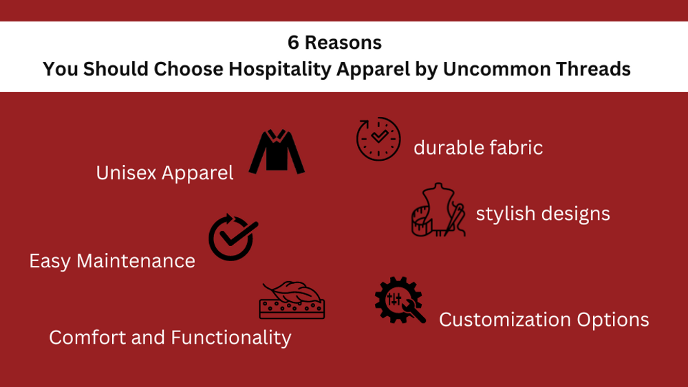 Elevate Your Restaurant Uniforms: Uncommon Threads' Hospitality Apparel Collection