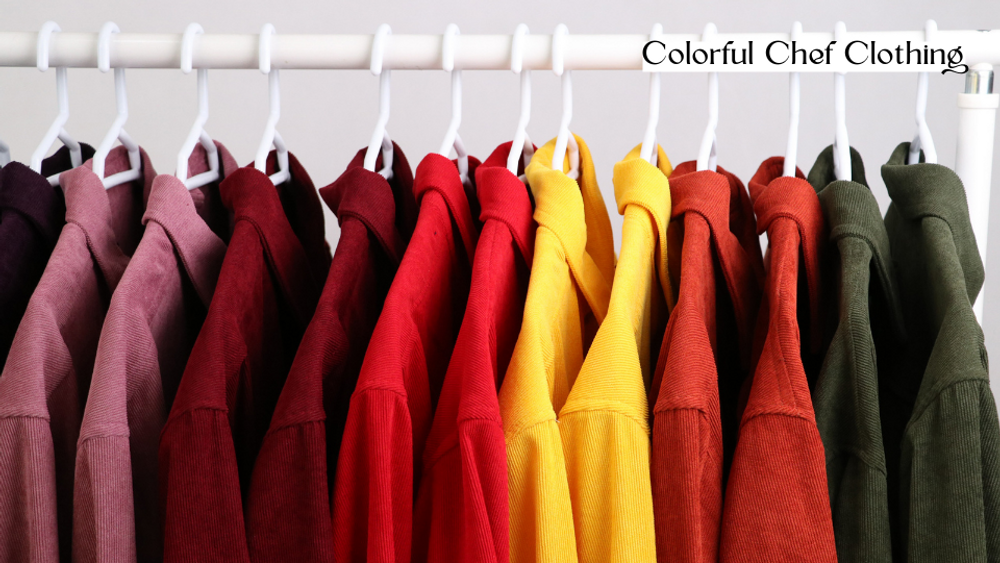 Colorful Chef Clothing