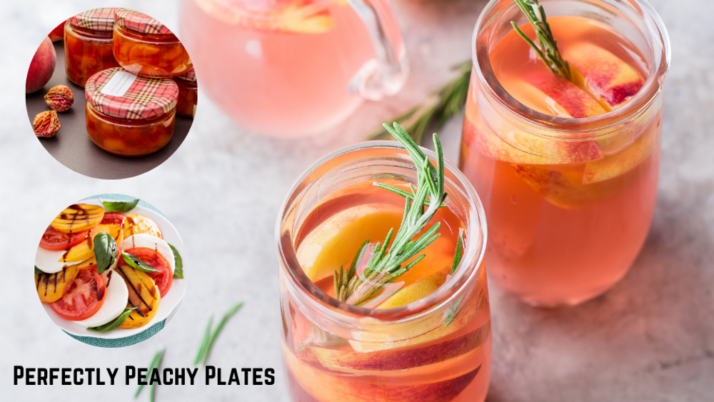 Perfectly Peachy Plates