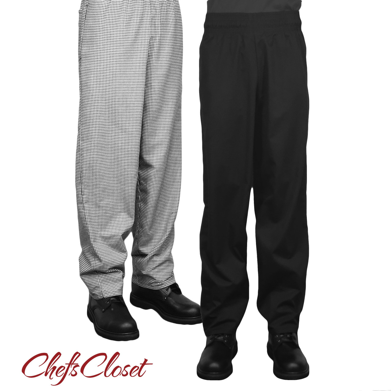 Chef & Cook Pants Various Colors and Sizes Available ChefsCloset