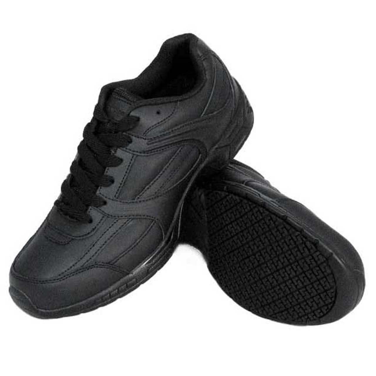 slip resistant and steel toe shoes