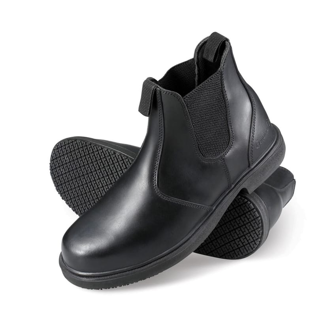 Mens slip hot sale resistant work boots