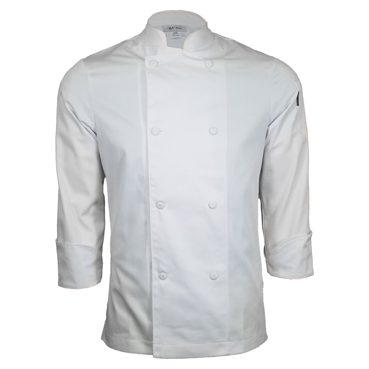 New Chef Revival Chef Jacket XS 2XL 3XL 4XL 5XL Black Long Sleeve 