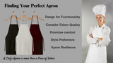 What Are the Key Attributes of a High-Quality Chef’s Apron?