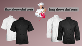 Short Sleeve vs. Long Sleeve – Exploring Chef’s Coats 