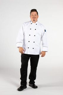 Madrid Chef Coat, White