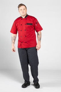 Bristol Chef Coat, Red